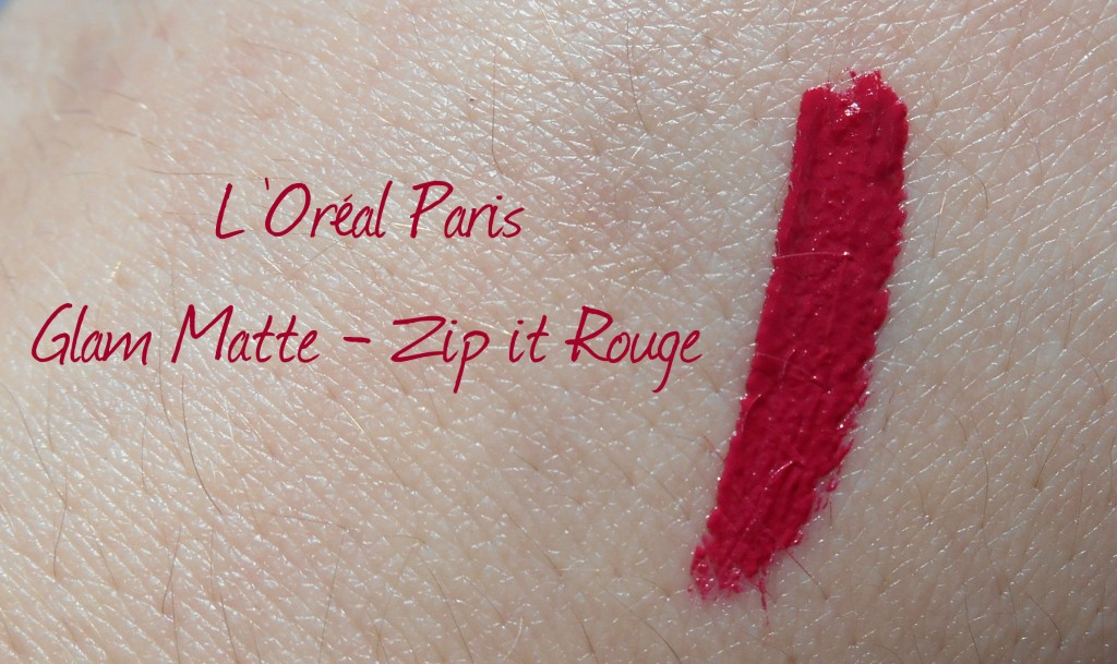 Intense Matte Gloss Glam Matte Zip It Rouge L'Oréal Paris