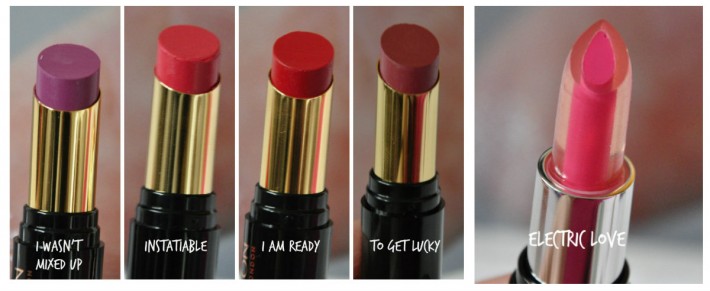 rouges à lèvres makeuprevolution lipstick