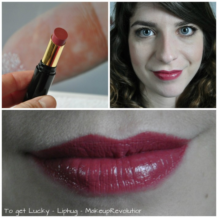 to get lucky lipstick liphug makeuprevolution swatches
