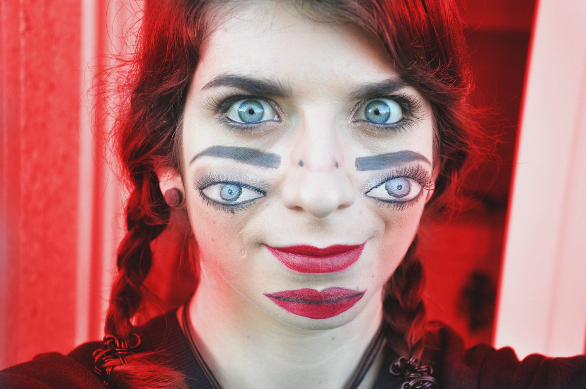 Beauty or not beauty ?: Un maquillage de Poupée d'Halloween pour la MMUF