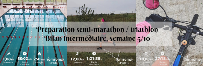 Preparation Semi Marathon Triathlon Bilan Intermediaire Semaine 5 10 Reglisse Myrtilles