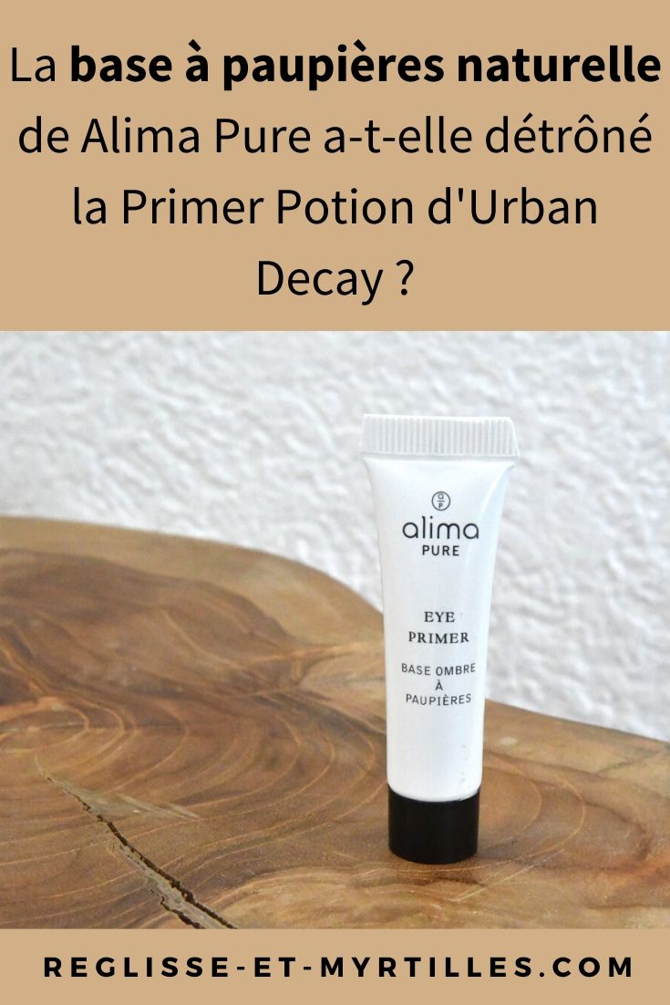 La base à paupières naturelle de Alima Pure atelle détrôné la Primer Potion d